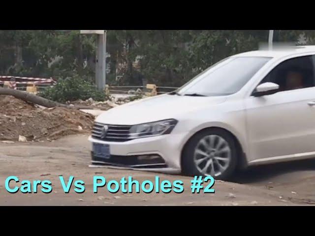 Cars Vs Massive Potholes #2