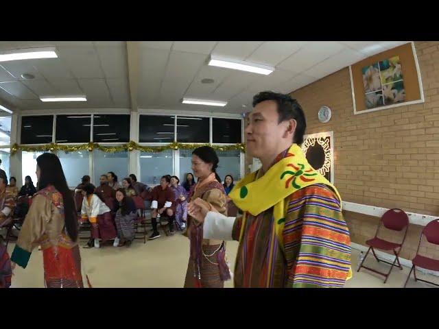 Boedra medley Bhutanese dance during the National Day Celebration #bhutan