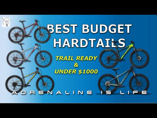 Best Budget Hardtail Mountain Bike | 5 Budget Friendly MTBs under $1000 | Buyers Guide 2022 2023