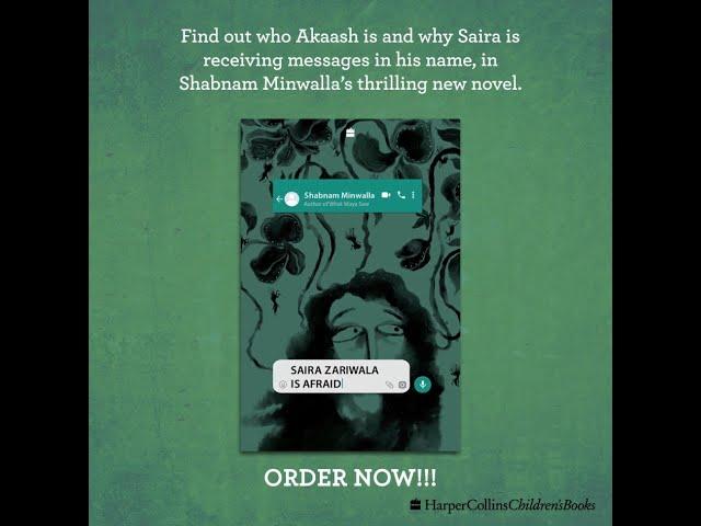 Order Book Now - Saira Zariwala Is Afraid by Shabnam Minwalla | HarperBroadcast