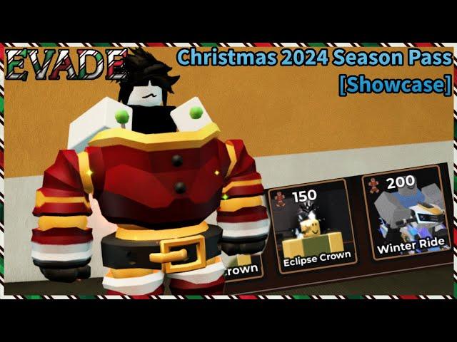 Christmas 2024 Event Pass Showcase - Evade [Roblox]