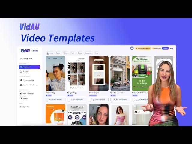 How to use VidAU video templates to create viral videos fast