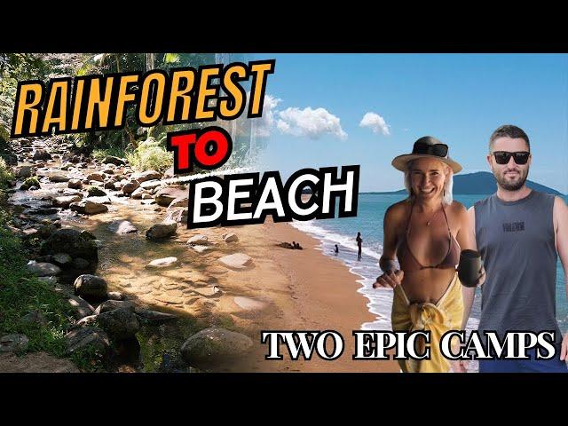 Finch Hatton Gorge to Carmila Beach | ABSOLUTE BEACHFRONT CAMP FOR $14PN