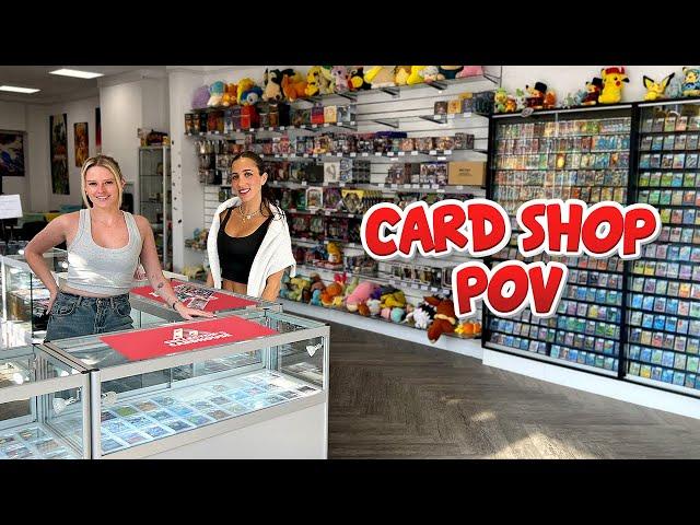 What It's REALLY Like Running My Pokemon Card Store! (Owner POV)