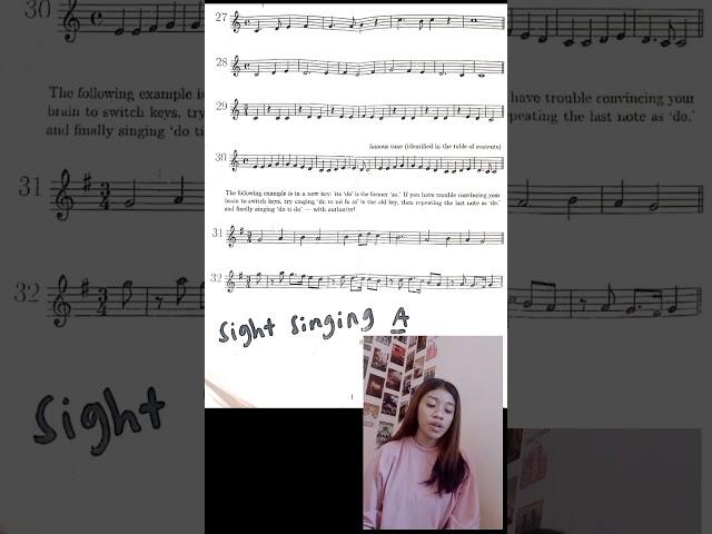 Tugas Membaca Partitur ( Sight SinGing)