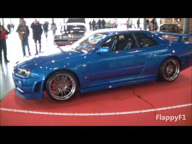 Paul Walkers Nissan Skyline GT-R R34 - Fast & Furious 4 - On Display!