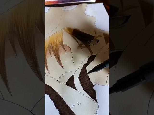Art of Thorfinn in coffee stain!!