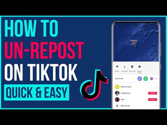 How to Un-Repost on Tiktok (2023)