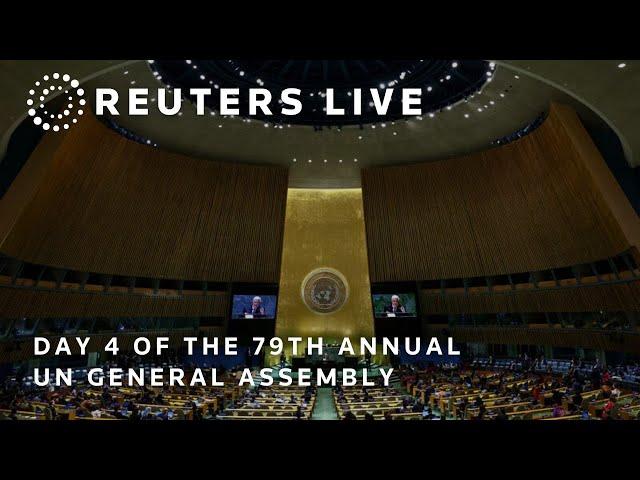 LIVE: Day 4 of the 79th annual UN General Assembly