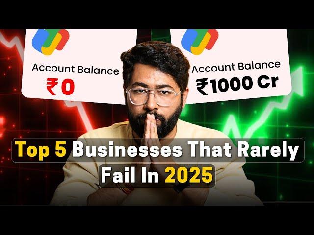 Top 5 Business Ideas That Can Make You a Billionaire in 2025 | Vijay Nihalchandani | Ideaman