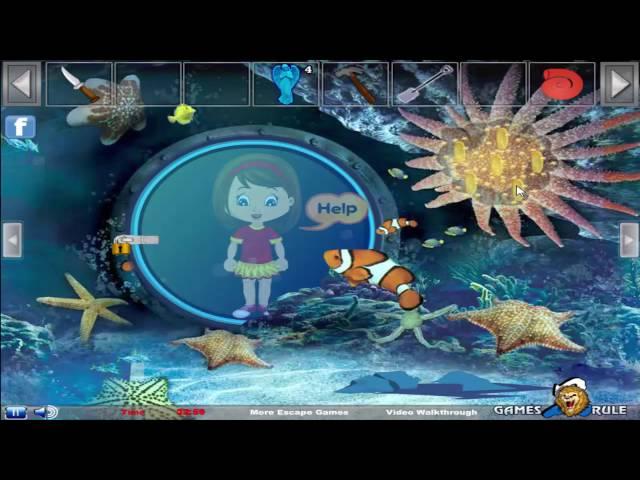 Lost Underwater Thuvaraka Escape walkthrough part2 .