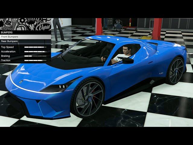 GTA 5 - Past DLC Vehicle Customization - Grotti Furia (Pininfarina Battista)