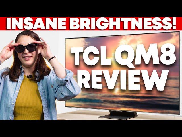 TCL QM8/QM851G Review - The Brightest TV We've Tested!