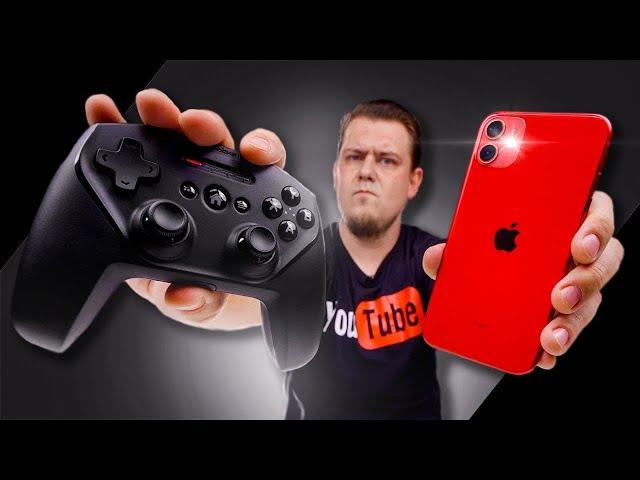 Лучший Геймпад для Apple iPhone, iPad и Apple TV! SteelSeries Nimbus +