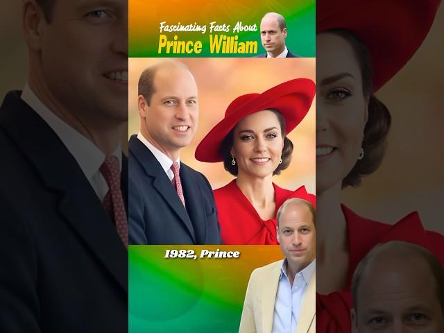 Prince William’s Top Facts: British Monarchy #PrinceWilliam #DukeOfCambridge #RoyalFamily #shorts