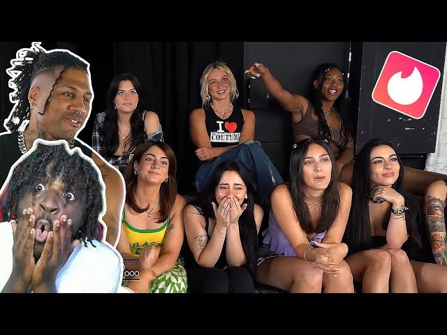 9 FREAKY e-girls Choose His Perfect Match REACTION!!! (David Alvareeezy)