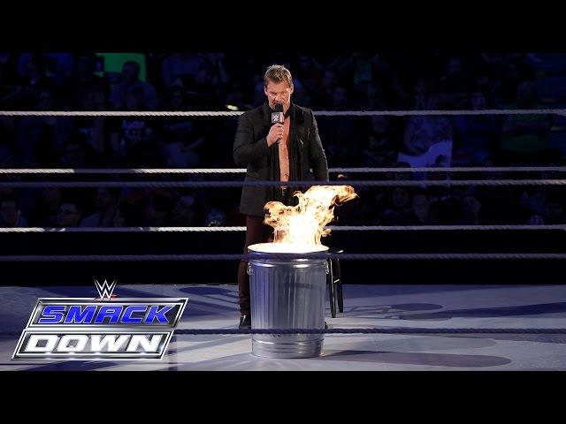 Jericho burns a 'Y2AJ' T-shirt to officially end the impressive tandem: SmackDown, Mar. 10, 2016