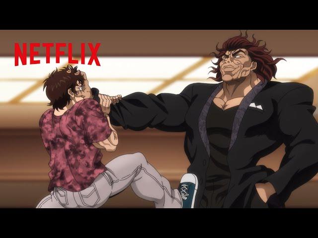 Yujiro 'Disciplines' Baki | Baki Hanma Season 2 The Father VS Son Saga | Clip | Netflix Anime