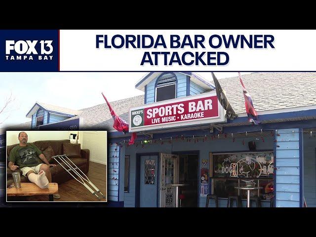 Florida bar owner severely injured in attack