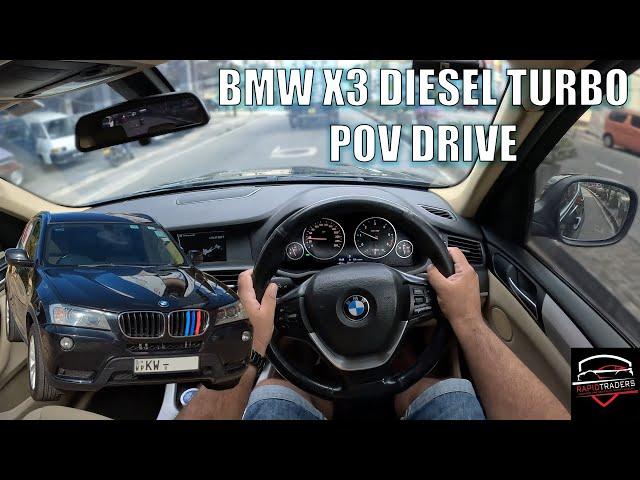 BMW X3 F25 Diesel POV Drive: Smooth, Stylish, and Powerful! (Rapid Traders)