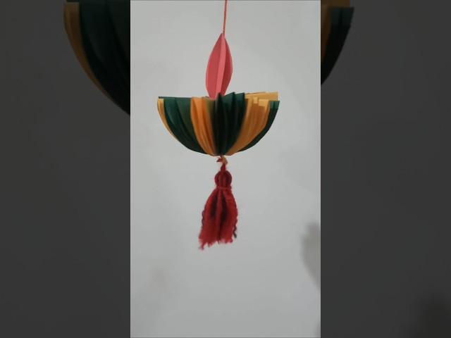 Diwali special DIY | wall hanging ideas | #diwalidecorations #diy #paperdiya #shorts #diwalispecial