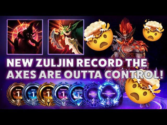 Zuljin Tazdingo - NEW ZULJIN RECORD THE AXES ARE OUT OF CONTROL! - Bronze 2 Grandmaster S3 2