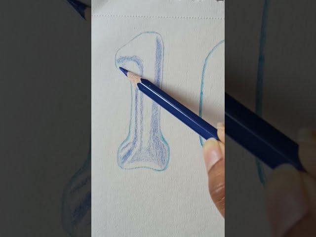 HOW TO DRAW '10' FOIL BALLOON || TUTORIAL || PART - 1