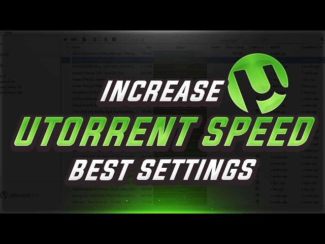 How to Speed Up uTorrent Downloads ( 2020 ) | Increase torrent download speed { Speed Up Utorrent }