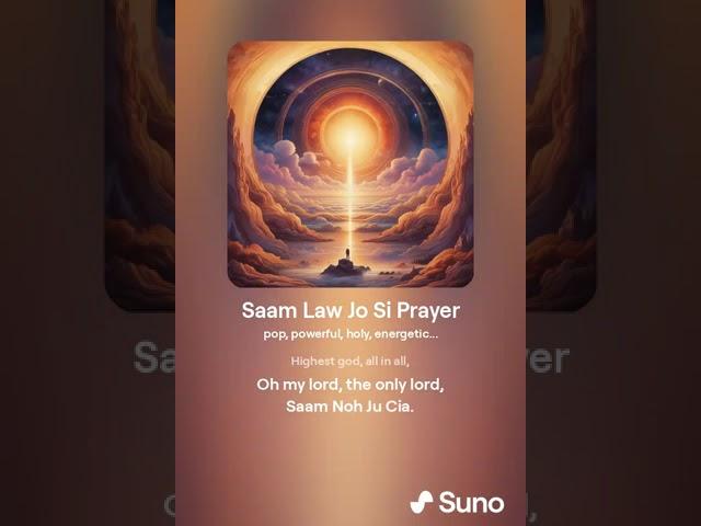 Saam Law Jo Si Taoist Prayer - Male Cover