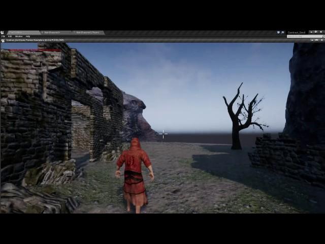 UE4 bug: Cloth simulation ignore collision