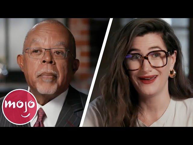 Top 10 Awkward Moments on Finding Your Roots