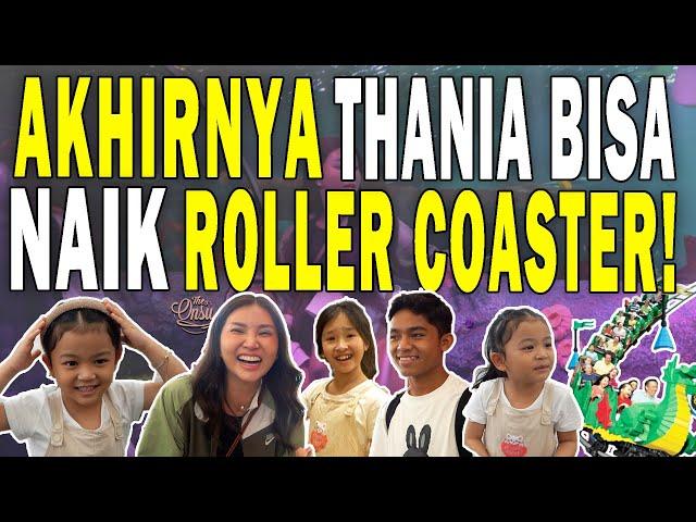 HEBOH‼️PERTAMA KALI THANIA NAIK ROLLER COASTER DEWASA‼️ | THE ONSU