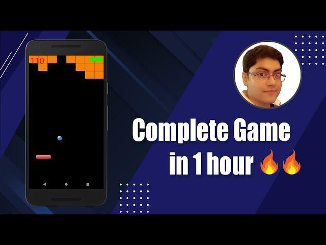 Android Game Development Tutorial | Build a Complete Game in Android Studio | Brick Breaker