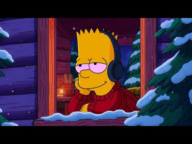 Cozy Winter Cabin  Lofi Hip Hop ~ Relax, Work, and Focus at Home