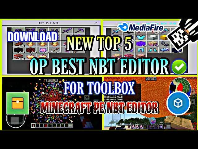 NEW 5 OP *Best* NBT Editor | Toolbox 1.20+ For Minecraft PE NBT | Minecraft 2024