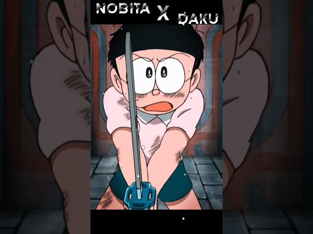 Nobita X Daku!Nobita Attitude Status  #nobita #viral #doraemon #attitude #status #shorts