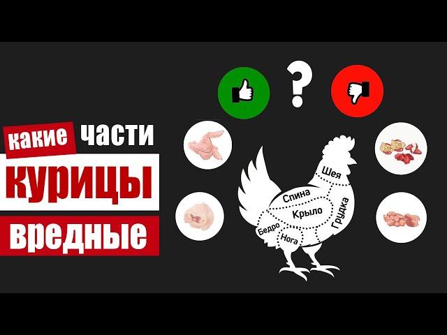 Какие части курицы вредны и как определить некачественную курятину в магазине