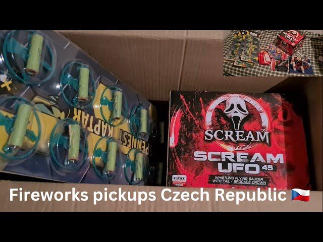 Fireworks Pickups/Unboxing Czech Republic 