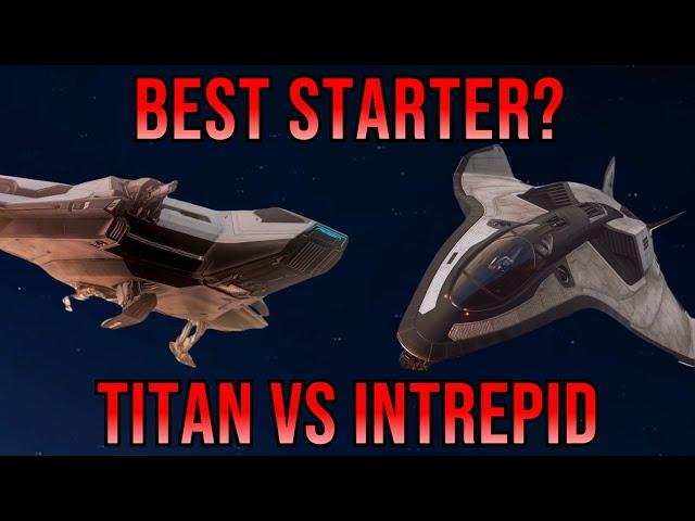 Avenger Titan Vs Crusader Intrepid | Best Starter in Star Citizen