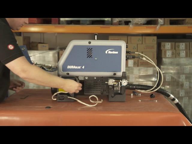 Nordson DuraBlue Hot Melt Adhesive Gluing Systems