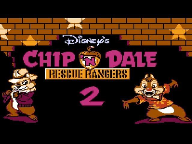 Чип и Дейл 2 Прохождение на Денди | Chip ’n Dale Rescue Rangers 2 Nes Longplay