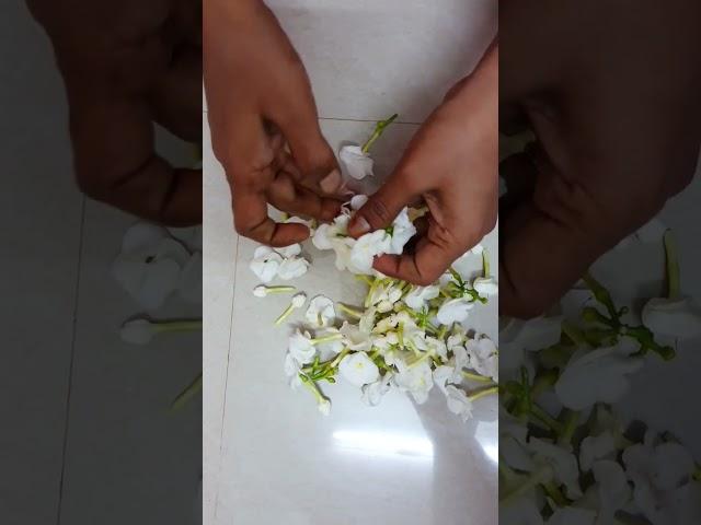 Bridal jadai veni making #veni making ideas #beautiful #flowerdesign #decorationideas #flower