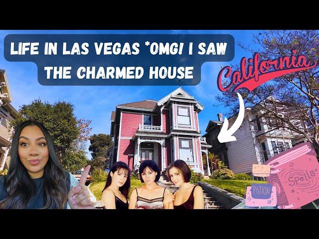 Life in LAS VEGAS *OMG! I SAW THE CHARMED house #fyp