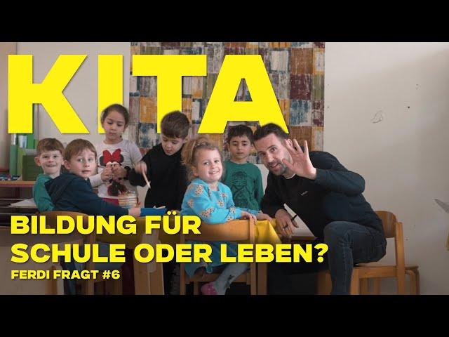 Kitas - "Ein System am Limit" | Prof. Stebner im Kindergarten-Praktikum | ferdi fragt #6