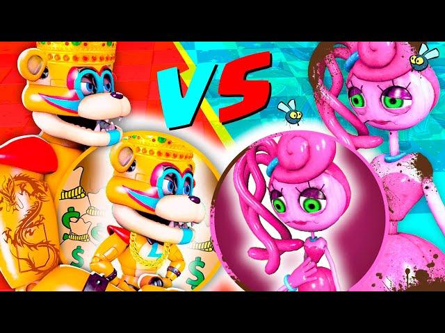 Rich Baby Freddy vs Poor Mommy Long Legs - Sad Story - Fnaf Security Breach Animation Poppy Playtime