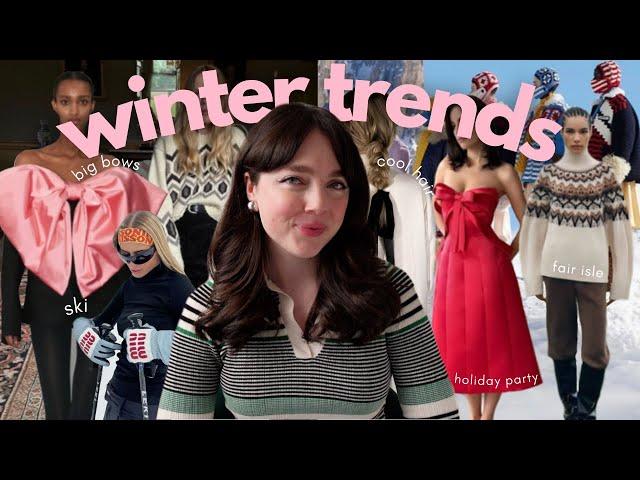 winter 2024 fashion trends: what's trending in my world!