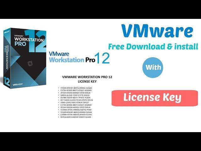 How to VMware Workstation (Full Crack ) with license key