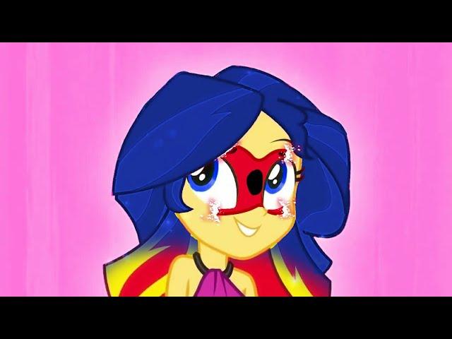 Test Animatic - Sunset Shimmer's transformation in Lady Bug / Превращение Сансет Шиммер в Леди Баг