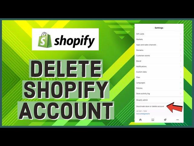 How to Delete Shopify Account Permanently 2023?