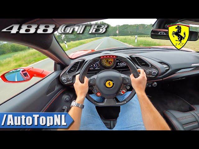 FERRARI 488 GTB *CAPRISTO EXHAUST* POV Test Drive by AutoTopNL